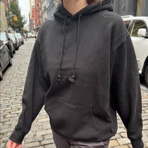 Brandy Melville Black Christy Hoodie John Galt